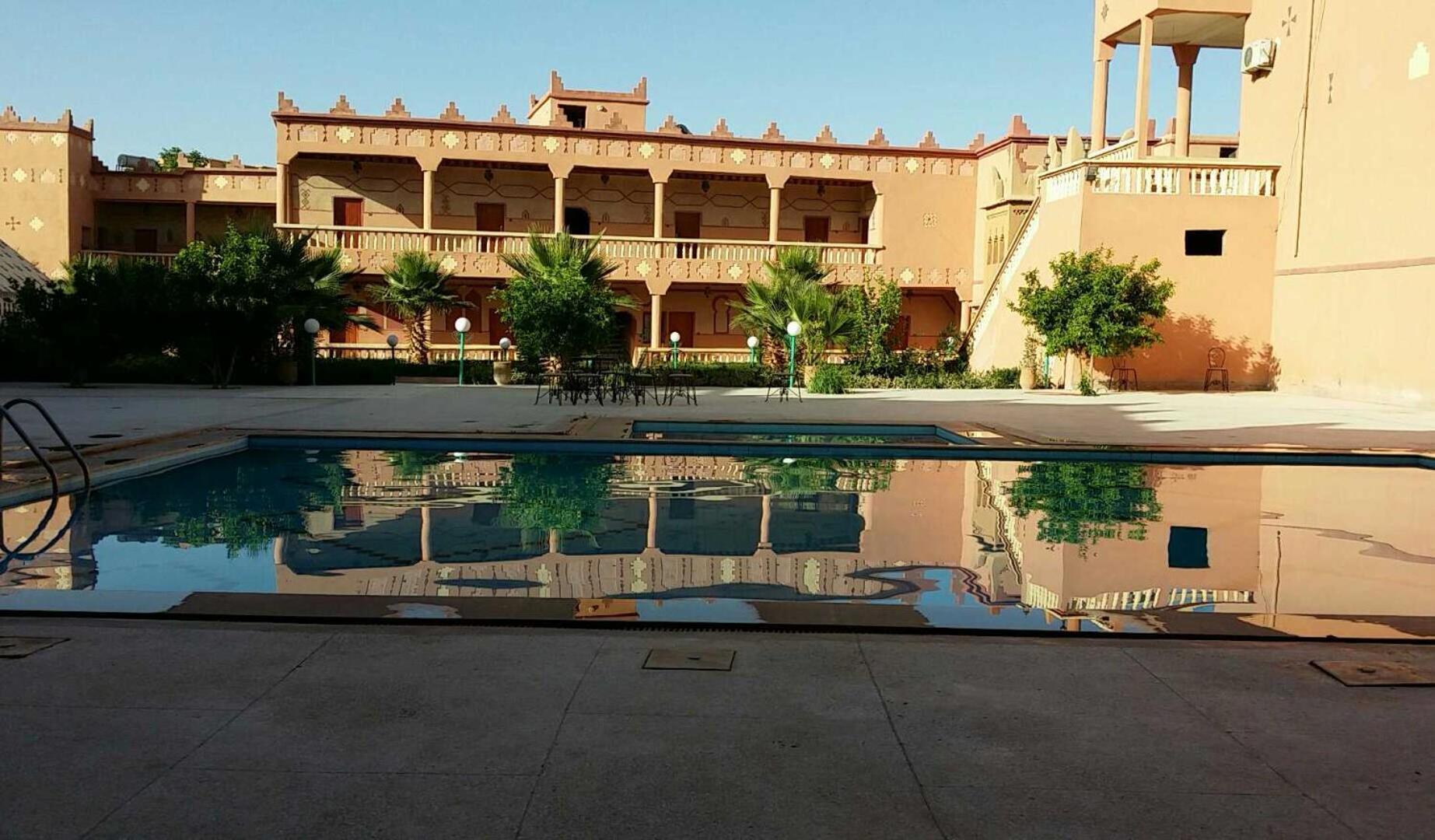 Hotel Mandar Saghrou Tazakhte Kelaat-M'Gouna Exterior foto